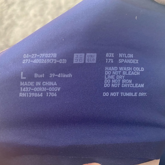 SOFT EXTRA COMFORT BRA WOMENS LARGE - Picture 3 of 3